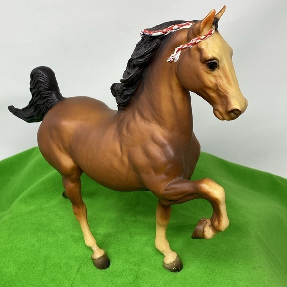Breyer Commander Vintage Five Gaiter Sorrel #52 Traditional Red Ribbon Horse - Picture 2 of 16